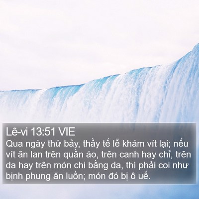 Lê-vi 13:51 VIE Bible Verse Image