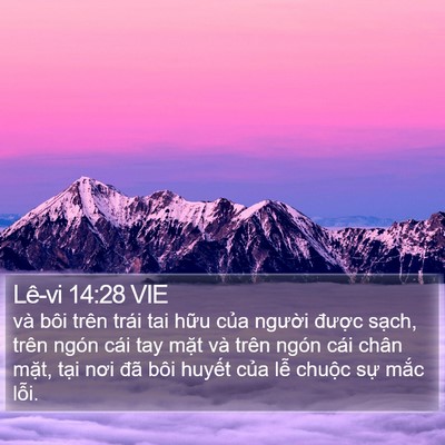 Lê-vi 14:28 VIE Bible Verse Image