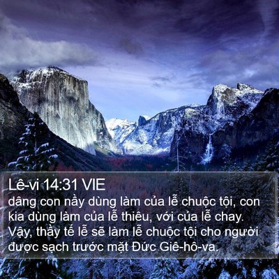 Lê-vi 14:31 VIE Bible Verse Image