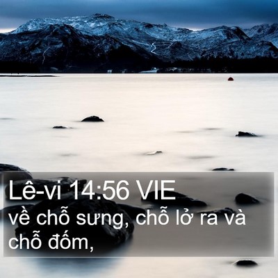 Lê-vi 14:56 VIE Bible Verse Image