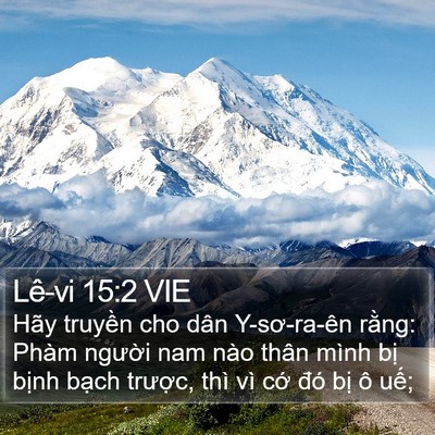 Lê-vi 15:2 VIE Bible Verse Image