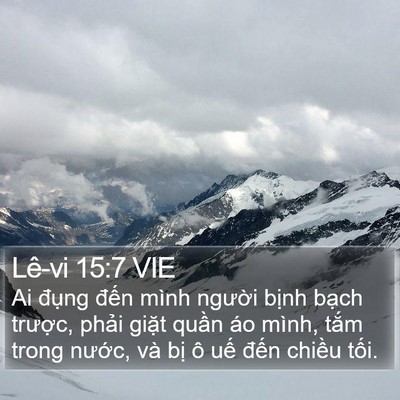 Lê-vi 15:7 VIE Bible Verse Image