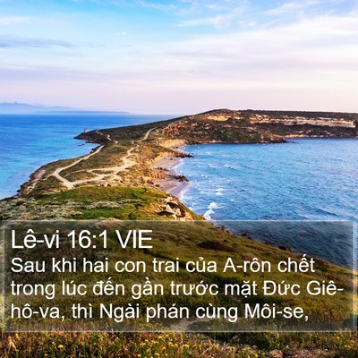 Lê-vi 16:1 VIE Bible Verse Image