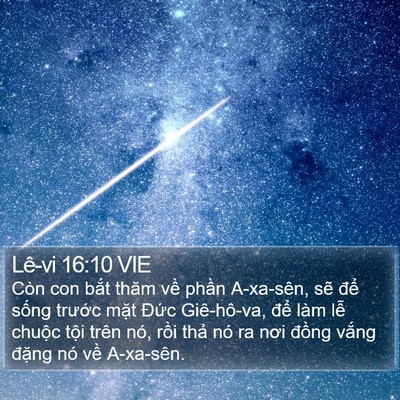 Lê-vi 16:10 VIE Bible Verse Image