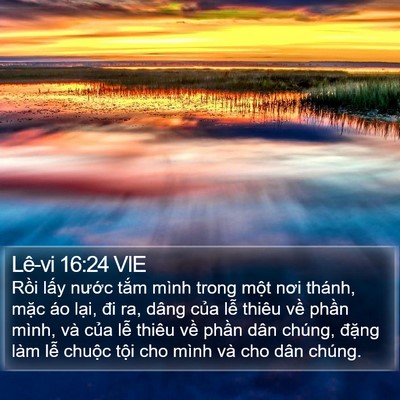 Lê-vi 16:24 VIE Bible Verse Image