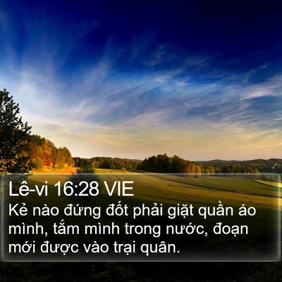 Lê-vi 16:28 VIE Bible Verse Image