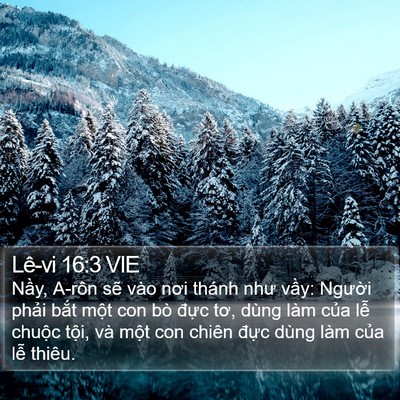 Lê-vi 16:3 VIE Bible Verse Image