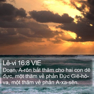 Lê-vi 16:8 VIE Bible Verse Image