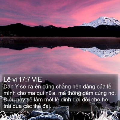 Lê-vi 17:7 VIE Bible Verse Image