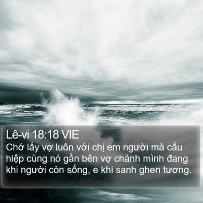 Lê-vi 18:18 VIE Bible Verse Image