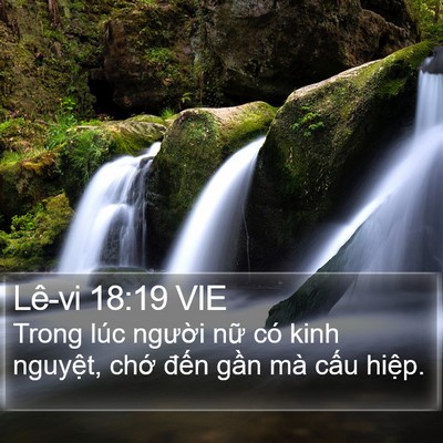 Lê-vi 18:19 VIE Bible Verse Image