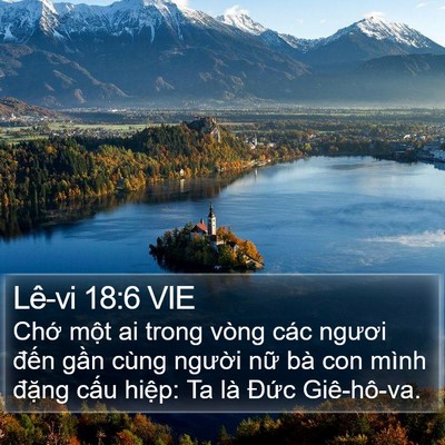 Lê-vi 18:6 VIE Bible Verse Image
