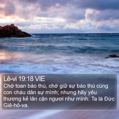 Lê-vi 19:18 VIE Bible Verse Image