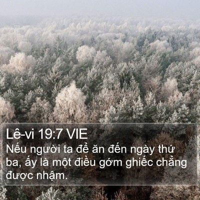 Lê-vi 19:7 VIE Bible Verse Image