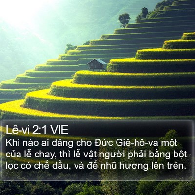Lê-vi 2:1 VIE Bible Verse Image