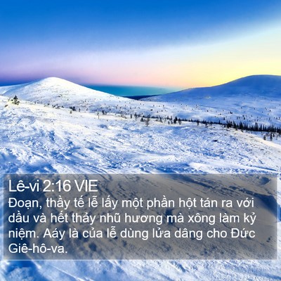 Lê-vi 2:16 VIE Bible Verse Image