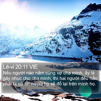 Lê-vi 20:11 VIE Bible Verse Image