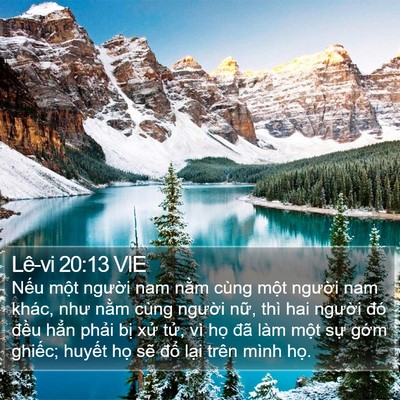 Lê-vi 20:13 VIE Bible Verse Image