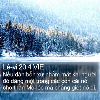 Lê-vi 20:4 VIE Bible Verse Image