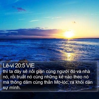 Lê-vi 20:5 VIE Bible Verse Image