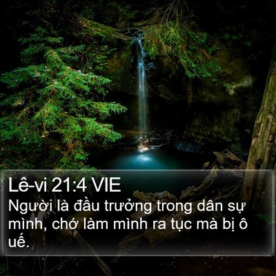 Lê-vi 21:4 VIE Bible Verse Image