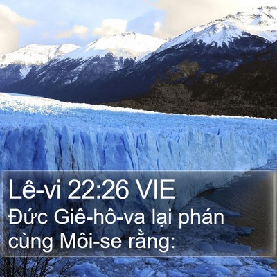 Lê-vi 22:26 VIE Bible Verse Image