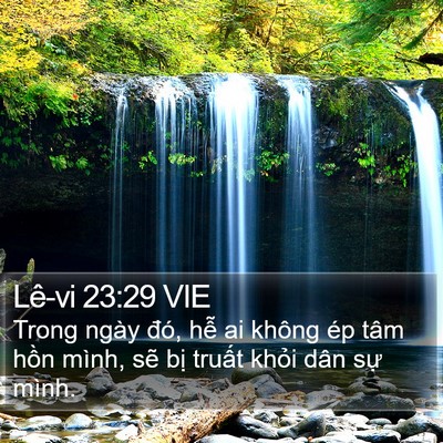 Lê-vi 23:29 VIE Bible Verse Image