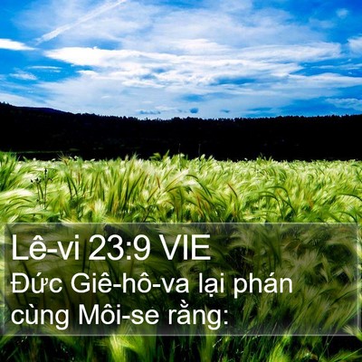 Lê-vi 23:9 VIE Bible Verse Image