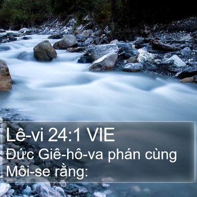 Lê-vi 24:1 VIE Bible Verse Image