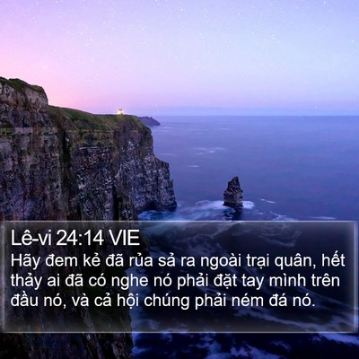Lê-vi 24:14 VIE Bible Verse Image