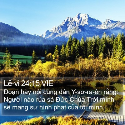 Lê-vi 24:15 VIE Bible Verse Image