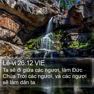 Lê-vi 26:12 VIE Bible Verse Image