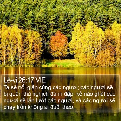 Lê-vi 26:17 VIE Bible Verse Image