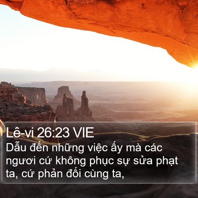 Lê-vi 26:23 VIE Bible Verse Image