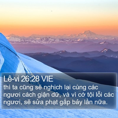 Lê-vi 26:28 VIE Bible Verse Image