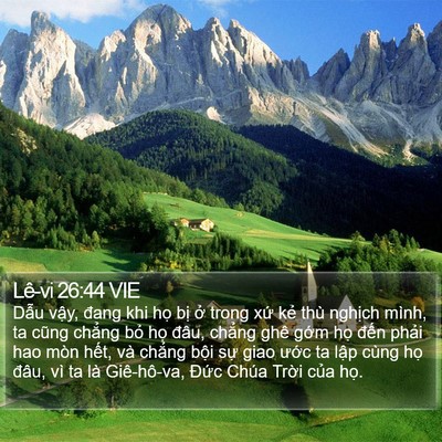 Lê-vi 26:44 VIE Bible Verse Image