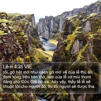 Lê-vi 4:31 VIE Bible Verse Image