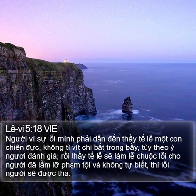 Lê-vi 5:18 VIE Bible Verse Image