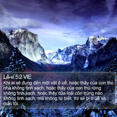 Lê-vi 5:2 VIE Bible Verse Image