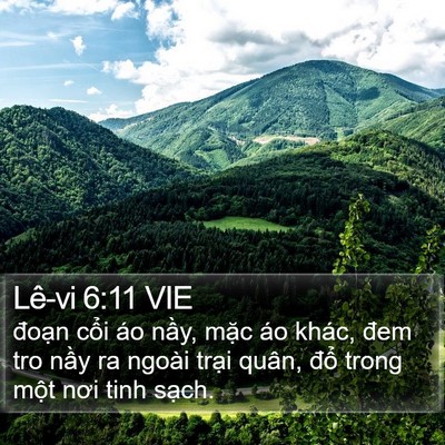 Lê-vi 6:11 VIE Bible Verse Image