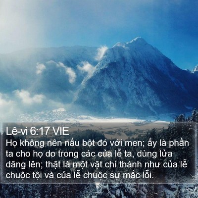 Lê-vi 6:17 VIE Bible Verse Image