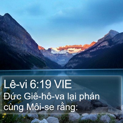 Lê-vi 6:19 VIE Bible Verse Image