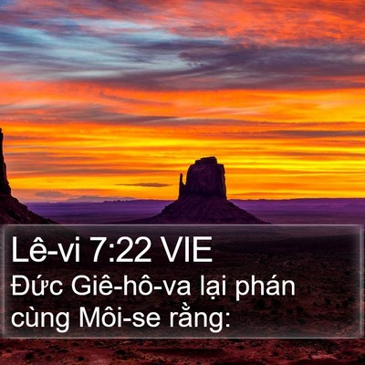 Lê-vi 7:22 VIE Bible Verse Image