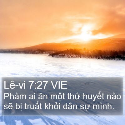 Lê-vi 7:27 VIE Bible Verse Image