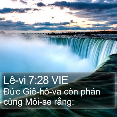 Lê-vi 7:28 VIE Bible Verse Image