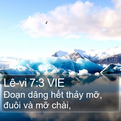 Lê-vi 7:3 VIE Bible Verse Image