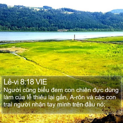 Lê-vi 8:18 VIE Bible Verse Image
