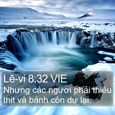 Lê-vi 8:32 VIE Bible Verse Image