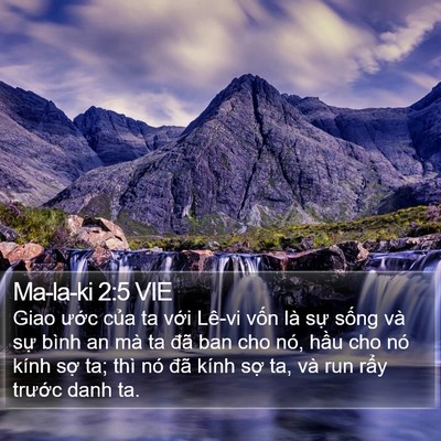 Ma-la-ki 2:5 VIE Bible Verse Image