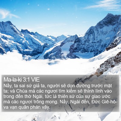 Ma-la-ki 3:1 VIE Bible Verse Image